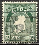 Ireland; 1923: Sc. # 68: Wmk. 44  Used Single Stamp