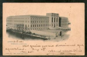 Spain 1902 Lleida Theological Seminary Architecture Used View Post Card # 1454-7