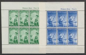 NEW ZEALAND 1958 SG MS 765a MNH