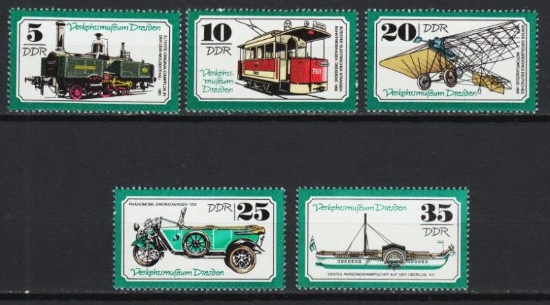 East Germany - 1977 Transportation Museum - MNH (3683)