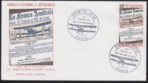 NEW CALEDONIA 1971 40th Anniv Australia flight FDC.........................B5385