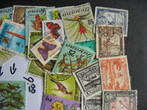 Guyana older collection 50 different U mixed cond. A few British Guiana are here