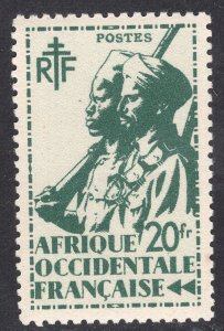 FRENCH WEST AFRICA SCOTT 35