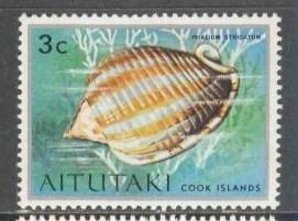 AITUTAKI Sc# 85 MNH FVF  Ocean Marine Sea Shell