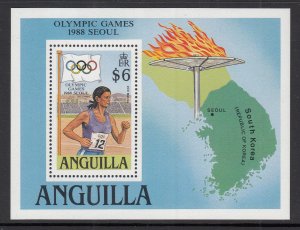 Anguilla 763 Summer Olympics Souvenir Sheet MNH VF
