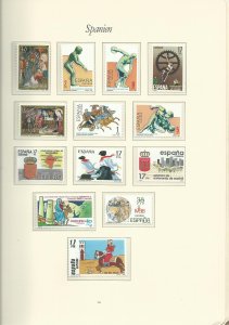 Small Collection of Late 1981-1984 Spain Unused Never Hinged