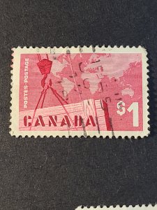 CA S#411 U-F/VF $1.00 06/14/1963 - Canadian Exports