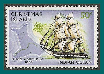 Christmas Island 1973 Ships 3, MNH 53,SG51