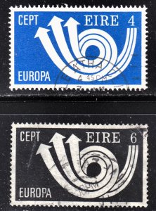 Ireland Scott 329-30  complete set  F to VF used.  FREE...