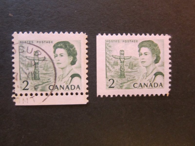 Canada #455,455A Centennial Definitive Nice stamps {ca371}