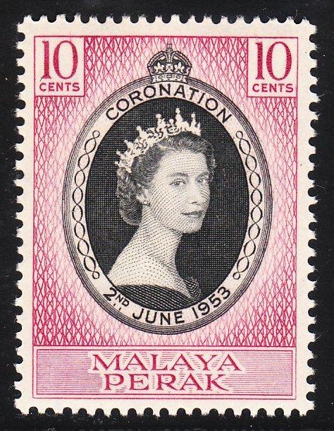 Malaya Perak 126 -  FVF MNH