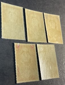 TUNISIA # 253-257-MINT/HINGED--COMPLETE SET--1954