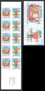 Norway Sc# 853a MNH Complete Booklet 1984 2.50k Christmas