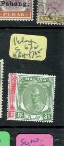 MALAYA  KELANTAN  (P2311B)  SULTAN  8CX2  SG 67-8   MNH 