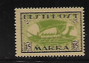ESTONIA 76 MINT HING VIKING SHIP TYPE 1920