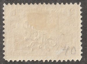 Luxemberg, stamp, Scott#O134,  used, hinged,  2F,