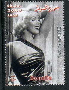 Somalia 2002 MARILYN MONROE Set 1 value Perforated Mint (NH)