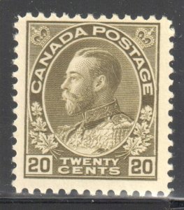 Canada VF NH  #119, 119b, c, d, iv (All Stamps in perfect condition) C$3450.00