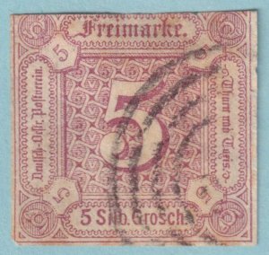 THURN AND TAXIS - NORTHERN DISTRICT 13  USED - TINY THIN - LBM