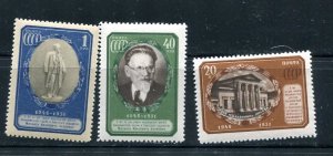 Russia 1951 Sc 1563-5 Kalinin MNH 7451