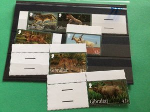 Gibraltar 2012 mint never hinged Endangered Animals stamps  set A15382