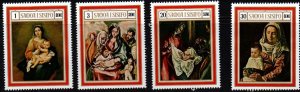 SAMOA SG332/5 1969 CHRISTMAS MNH