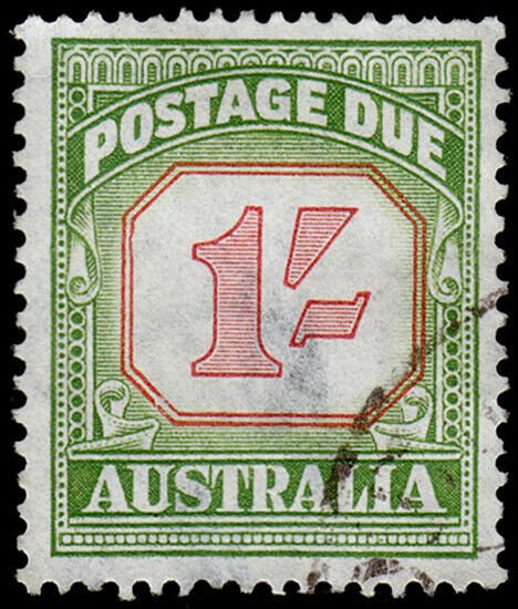 Australia Scott J81, perf. 14.5x14 (1954) Used VF, CV $6.25 M