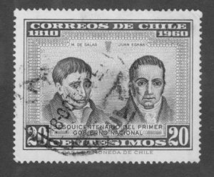 Chile 334A USED BIN $0.50