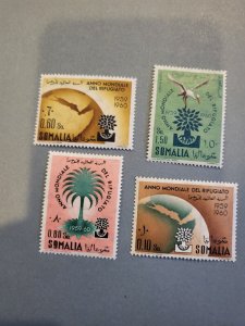 Stamps Somalia Scott #239-41, C67 nh