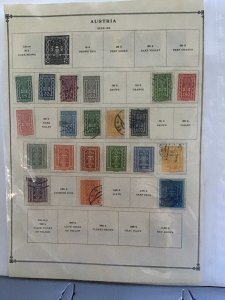 Austria stamps page R24308