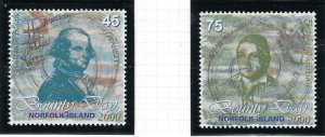 Norfolk Is 705-06 MNH 2000 Bounty Day (ak3537)