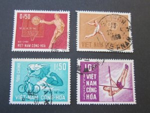 Vietnam 1965 Sc 272-75 set FU