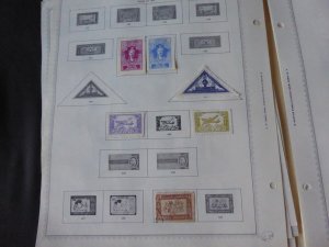 New Caledonia 1892-1984 Stamp Collection on Scott Intl Album Pages