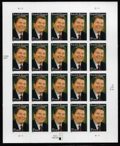 US #3897 37c Ronald Reagan Sheet, VF/XF OG NH, fresh sheets, STOCK PHOTO