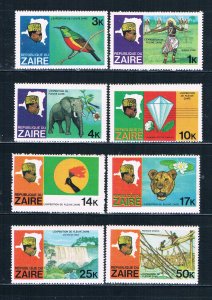 Zaire 902-09 Unused set President Mobutu 1979 (Z0012)+