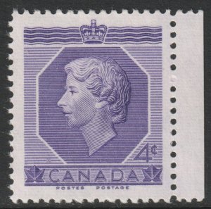Canada Scott 330 - SG461, 1953 Coronation 4c MH*