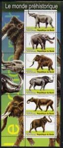 BENIN SHEET DINOSAURS