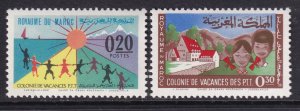 Morocco 104-105 MNH VF