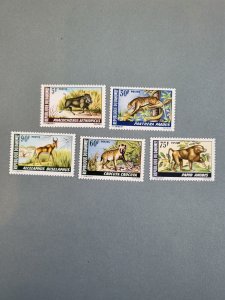 Stamps Dahomey Scott #252-6 nh