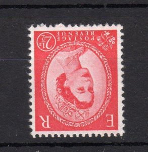 21/2d 1 BAND PHOSPHOR WILDING UNMOUNTED MINT WMK INVERTED SG 614aWi Cat £50