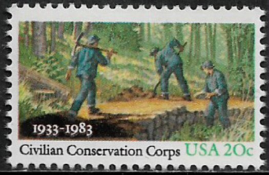 United States #2037 MNH Stamp - Civilian Conservation Corps