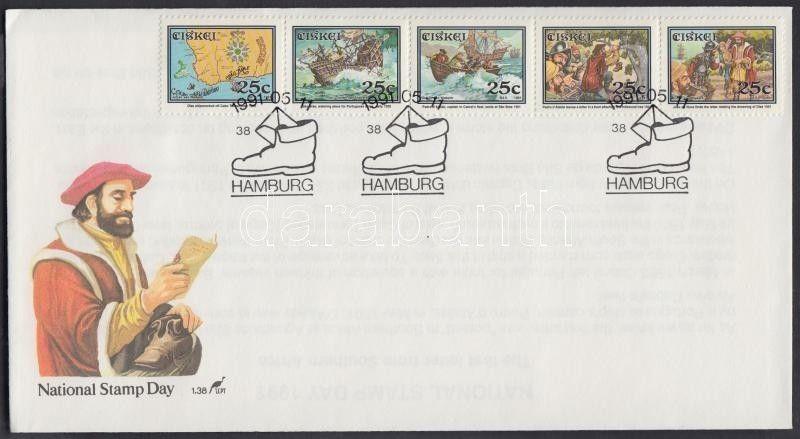 South Africa Ciskei stamp Stamp Day FDC Cover 1991 Mi 187-191 WS142335