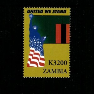 Zambia 2002 - World Trade Center - Single Stamp - Scott 976 - MNH