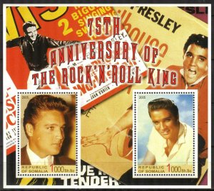 Somalia 2005 Music Rock Singer Elvis Presley (I) Sheet MNH Private