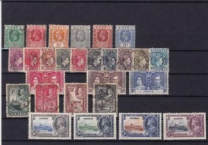 nigeria  mounted mint and used stamps ref r15121