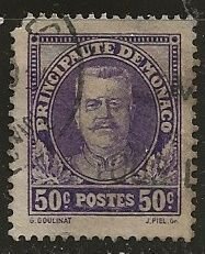 Monaco  == Scott # 116 - Used