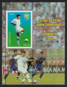 Uzbekistan World Cup Football Championship Germany MS 2006 MNH SG#MS520