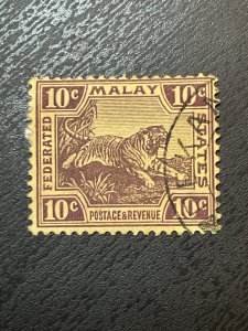 Federation of Malaya SC# 64 Used