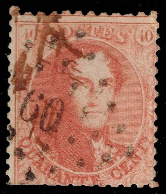 Belgium #16e King Leopold I; Used