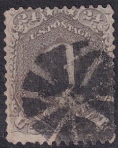 #78a Used, Fine, Fancy cancel (CV $425 - ID39747) - Joseph Luft